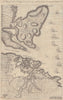 A plan of Fort St. Philip, Mahon, Menorca. French siege. GENTS MAG 1756 map