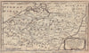The Austrian & French Netherlands. Belgium & French Flanders. BOWEN 1744 map