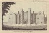 Weston House, at Sutton, near Guildford. Now Sutton Place 1789 old print