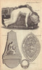 Woman beheaded Tuddington Bedford Thomas Barlow seal Bishop Lincoln 1792 print