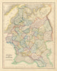 Russia in Europe by John Dower. Finland Poland Georgia Ukraine Belarus 1845 map