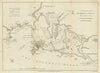 A chart of the harbour and bay of Cadiz, shewing the soundings… LODGE 1780 map