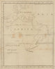 Bougainville's 1766 circumnavigation. France-Africa-Réunion. GENTS MAG 1774 map