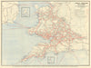 Great Western Railway - maps of the Company's system and connections c1948