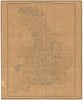 Cary's Improved Map of England and Wales - Index map. G. & J. Cary 1832