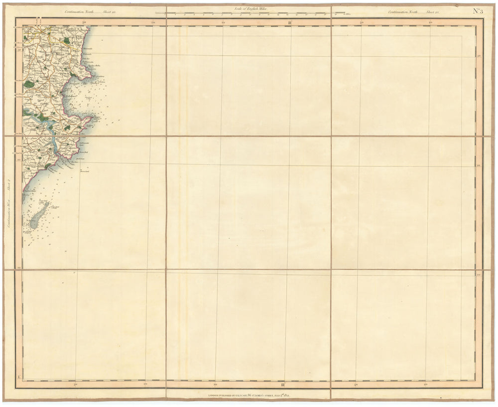 THE ENGLISH RIVIERA. Torbay & Dartmouth. South Hams. SE Devon. CARY 1832 map