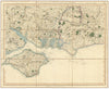 SOUTH DOWNS, SOLENT & ISLE OF WIGHT. SE Hampshire & W Sussex coast CARY 1832 map