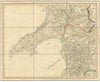 SNOWDONIA & LLYN PENINSULA. Carnarvonshire, West Merionethshire. CARY 1832 map