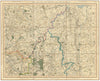 South Yorkshire, NW Lincolnshire, North Nottinghamshire. CARY 1832 old map