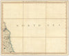 TYNESIDE & WEARSIDE. Tynemouth, Sunderland & Durham Coast. CARY 1832 old map