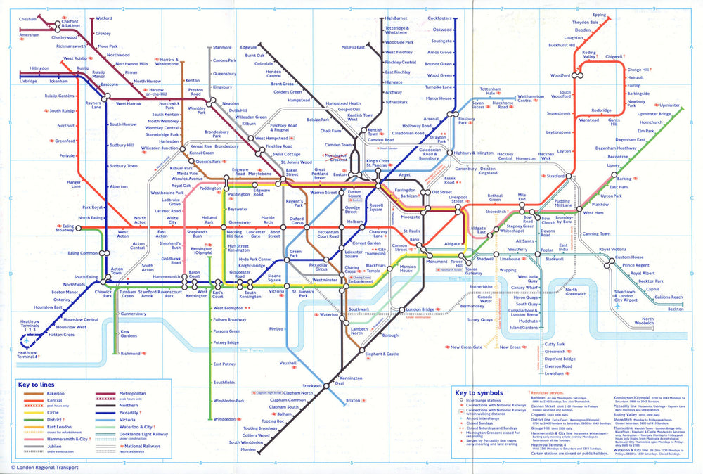 Dlr Line LONDON UNDERGROUND tube map East London line shut. Lewisham DLR u/c ...