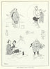 HEATH ROBINSON GOLF CARTOON Some curious cases of lost ball 1975 old print