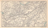 Bernese Alps. Lepontine Alps. Sion Thun Locarno. Switzerland 1898 old map