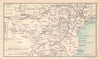 South East Africa. Rhodesia Salisbury Transvaal. BARTHOLOMEW 1898 old map