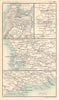 Environs of Port Elizabeth, Cape Town & Pretoria. South Africa 1898 old map