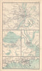Environs of Saint Louis, Charleston & New Orleans. South Carolina 1898 old map