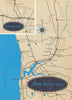 Swan valley, Western Australia & Roma, Queensland wineries. Australia 1966 map