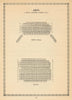 Arts Theatre, Great Newport Street, London. Vintage seating plan 1960 print