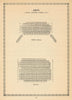 Arts Theatre, Great Newport Street, London. Vintage seating plan 1960 print