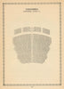Columbia Theatre, Shaftesbury Avenue, London. Vintage seating plan 1960 print