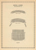 Royal Court Theatre, Sloane Square, London. Vintage seating plan 1960 print