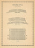 Theatre Royal Stratford East, London E14. Vintage seating plan 1960 old print