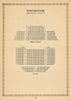 Westminster (now St James's) Theatre, Palace Street. Vintage seating plan 1960