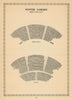 Winter Garden (Gillian Lynne) Theatre, Drury Lane. Vintage seating plan 1960