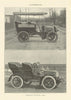 Automobiles. Gasoline Touring Cars. Transport 1907 old antique print picture