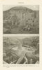 BABYLON Excavations Ziggurrat Temple of Bel. Pavement of Ur-Gur. Iraq 1907