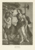 BOTTICELLI. Nymph and Centaur. Italy 1907 old antique vintage print picture