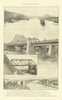 RAILWAY BRIDGES Cantilever Pittsburgh Draw Through Span Henry Hudson NYC 1907