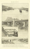 RAILWAY BRIDGES Cantilever Pittsburgh Draw Through Span Henry Hudson NYC 1907