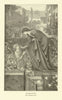 BURNE-JONES. The Prioress's Tale. Decorative 1907 old antique print picture