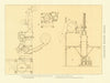 COTTON GIN. Section elevator feeder flue platform huller condenser press 1907