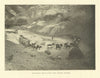 Panamint Mountains And Death Valley. California 1907 old antique print picture