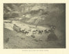 Panamint Mountains And Death Valley. California 1907 old antique print picture