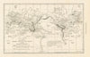 Earthquakes. Map Showing Seismic & Volcanic Areas of Earth's Surface 1907
