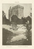 IRELAND. 1. Blarney Castle. 2. lnnisfallen, Lake Killarney 1907 old print