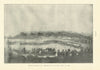 Japan. First Landing of Americans In Japan, July 14, 1853 1907 old print
