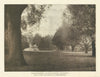 MAUSOLEUM, LELAND STANFORD UNIVERSITY. California 1907 old antique print