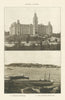 QUEBEC, CANADA 1. Parliament Buildings, 2. City of Quebec from Levis 1907