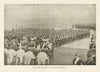 The Czar Reviewing A Russian Regiment 1907 old antique vintage print picture
