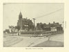 Scranton. THE MOSES TAYLOR HOSPITAL. Pennsylvania 1907 old antique print