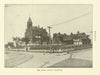 Scranton. THE MOSES TAYLOR HOSPITAL. Pennsylvania 1907 old antique print