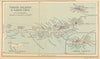 Virgin Islands & Santa Cruz. Gorda Tortola. STANFORD / WASHINGTON EVES 1897 map