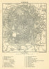 BRITISH INDIA. Girnar Hill (Girinagar), Junagadh, Gujarat 1905 old antique map