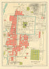 BRITISH BURMA. Mandalay city plan. Myanmar.Fort Dufferin Royal Gardens 1905 map
