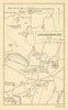 CEYLON. Anuradhapura sketch map. Sri Lanka. Dagobas. British India 1905