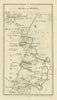 #2 Dublin to Donaghadee. Skerries Balrothery Balbriggan. TAYLOR/SKINNER 1778 map